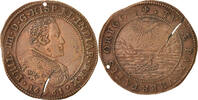 Spanish Netherlands Token Philippe IV, Anvers, Peace celebration -