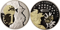 France Medal 10 ans d'adieu au Franc, Un ultime Franc, Arts & Culture, Undated -