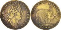 France Token Royal, Ordinaire des Guerres, Louis XIV, Brass -