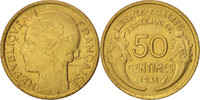 France 50 Centimes Coin, Morlon, Aluminum-Bronze, KM:894.1 -