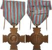 France Medal Croix du Combattant de 1914-1918, Very Good Quality, Bronze, 36 -