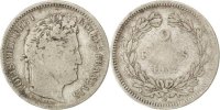 France 2 Francs Coin, Louis-Philippe, Lille, Silver -