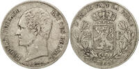 Belgium 2-1/2 Francs Coin, Leopold I, Brussels, Silver, KM:11 -