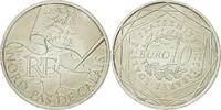 France 10 Euro Coin, Nord-Pas de Calais, Silver, KM:1664 -