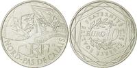 France 10 Euro Coin, Nord-Pas de Calais, Silver, KM:1880 -