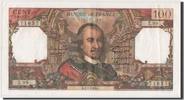 France 100 Francs Banknote, 100 F 1964-1979 ''Corneille'' -