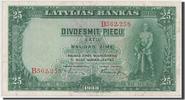 Latvia 25 Latu Banknote -
