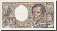 France 200 Francs Banknote, 200 F 1981-1994 ''Montesquieu'' -