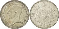Belgium 20 Francs, 20 Frank Silver, KM:104.1 -