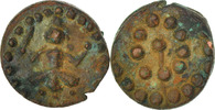 India 1 Kasu Coin, Copper -