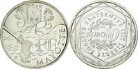 France 10 Euro Mayotte, Silver, KM:1726 -