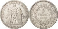 France 5 Francs Coin, Hercule, Bordeaux, Silver, KM:756.4 -