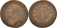 France 12 Deniers Coin, 12 deniers françois, Marseille -