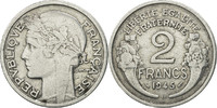 France 2 Francs Coin, Morlon, Beaumont - Le Roger, Aluminum -