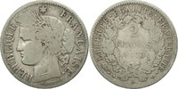 France 2 Francs Coin, Cérès, Paris, Silver, KM:817.1 -