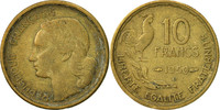 France 10 Francs Coin, Guiraud, Beaumont - Le Roger -