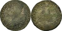 France 2 Sols Coin, Arras, Bronze, Gadoury:25 -