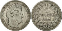 France 5 Francs Coin, Louis-Philippe, Bayonne, Silver -