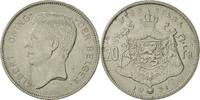 Belgium 20 Francs, 20 Frank Coin, Nickel, KM:102 -