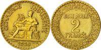France 2 Francs Coin, Chambre de commerce, Paris -