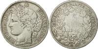 France 5 Francs Coin, Cérès, Strasbourg, Silver, KM:761.2 -