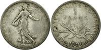 France Franc Coin, Semeuse, Paris, Silver, KM:844.1 -