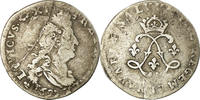 France 4 Sols aux 2 L Coin, Lous XIV, La Rochelle, Gadoury:106 -