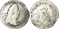 France 4 Sols 2 Deniers Coin, Louis XIV, 4 Sols aux 2 L, Lille, KM 281.16 -