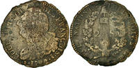 France 2 Sols Coin, 2 sols françois, Limoges, Bronze, KM 603.7 -