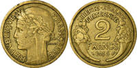 France 2 Francs Coin, Morlon, Aluminum-Bronze, KM:886 -