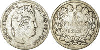 France 5 Francs Coin, Louis-Philippe, Lille, Silver, KM745.13 -