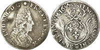 France 1/12 ECU, 10 Sols Coin, Louis XIV, 1/12 Écu aux palmes, Lille -