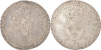 France 1/2 ECU, 43 Sols Coin, Louis XIV, 1/2 Écu aux insignes, Paris -