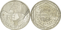 France 10 Euro Coin, Languedoc-Rousillon, Silver, KM:1659 -