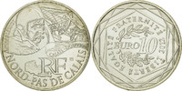 France 10 Euro Coin, Nord-Pas de Calais, Silver, KM:1880 -