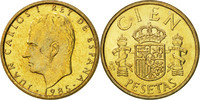 Spain 100 Pesetas Coin, Juan Carlos I, Madrid -
