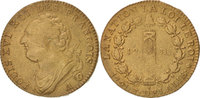 France 12 Deniers Coin, 12 deniers françois, Paris, Bronze -