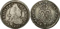 France 4 Sols 2 Deniers Coin, Louis XIV, 4 Sols aux 2 L, Troyes -