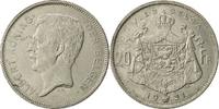 Belgium 20 Francs, 20 Frank Coin, Nickel, KM:102 -