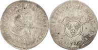France 1/4 Ecu Coin, Louis XIV, 1/4 Écu aux insignes, Tours -