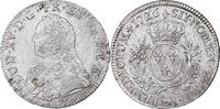 France Écu de Béarn aux branches d'olivier Louis XV, Pau, Silver -
