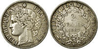 France 2 Francs Coin, Cérès, Paris, Silver, KM:817.1 -