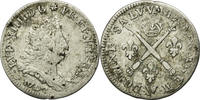 France 5 Sols, 1/16 ECU Coin, Louis XIV, 5 Sols aux insignes, Lille -