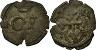 FRENCH STATES 1/4 Sol Coin, SAVOY, Charles Emmanuel I, Bourg-en-Bresse, Billon -