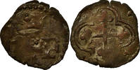 FRENCH STATES 1/4 Sol Coin, SAVOY, Charles Emmanuel I, Aoste, Billon -