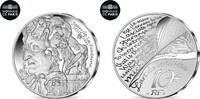 France 10 Euro JEAN DE LA FONTAINE - 400 ANS DE SA NAISSANCE -
