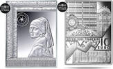 France 10 Euro LA JEUNE FILLE À LA PERLE, Silver -