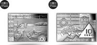 France 10 Euro LA PERSISTANCE DE LA MEMOIRE, DALI, Silver -