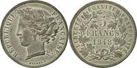 France 5 Francs Coin, Concours de Marrel, ESSAI, Tin -