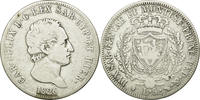 ITALIAN STATES 5 Lire Coin, SARDINIA, Carlo Felice, Torino -